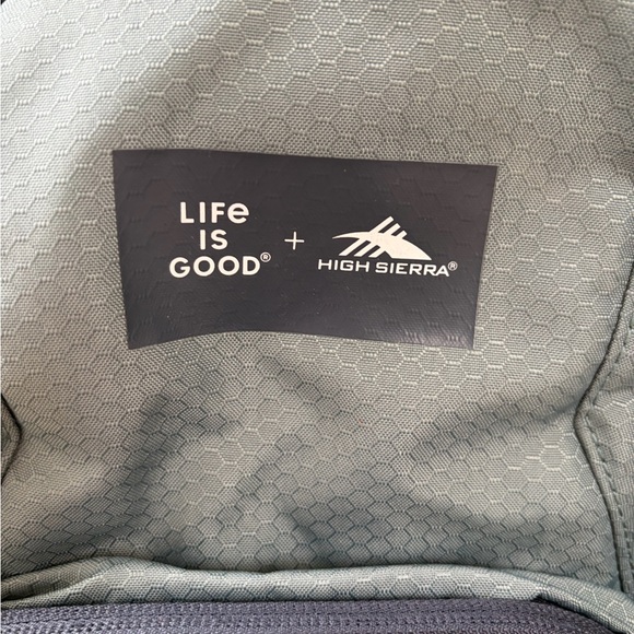 High Sierra + Life is Good Backpack - Picture 3 of 15